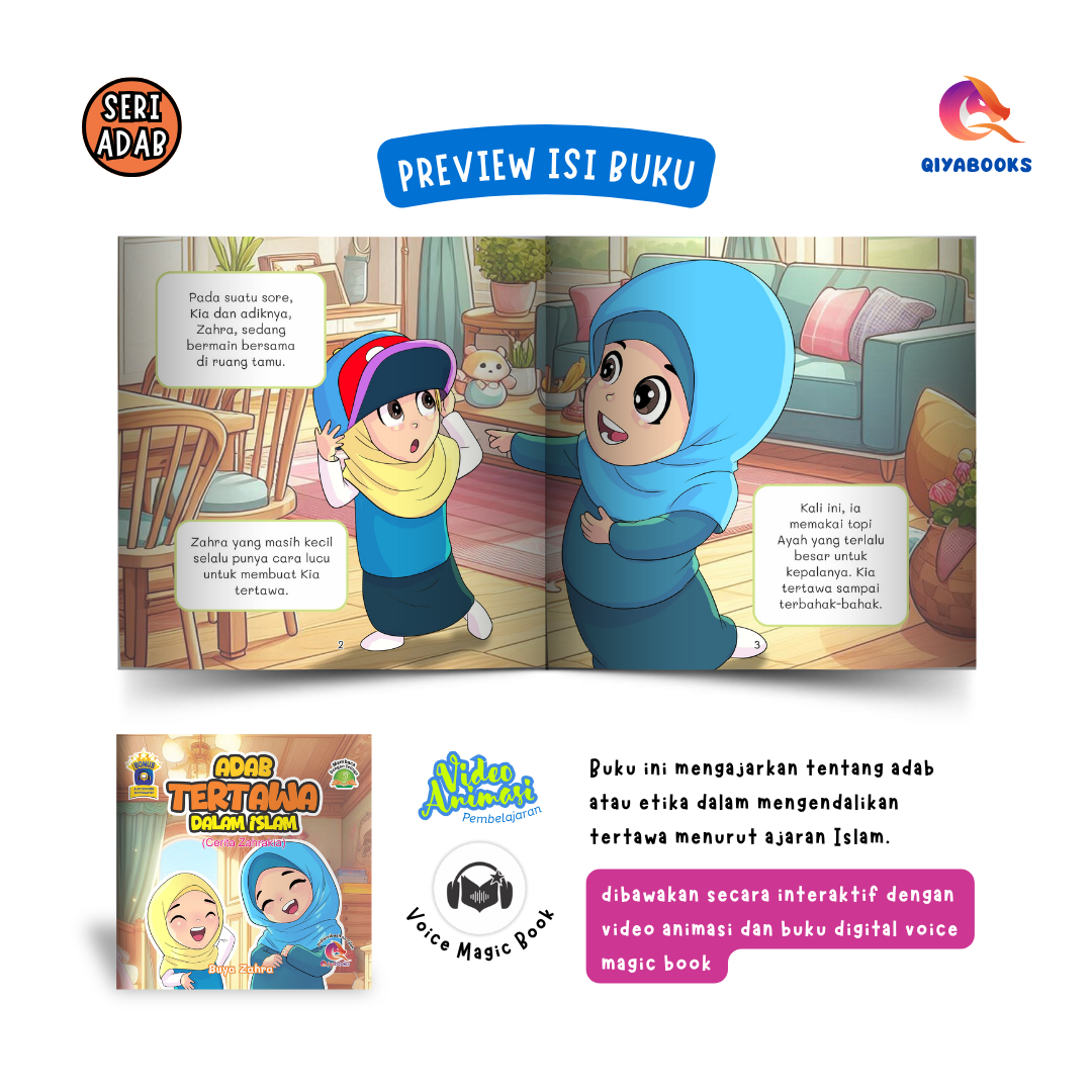 Cover opsi 1 (2) Adab Tertawa Dalam Islam - Image 2